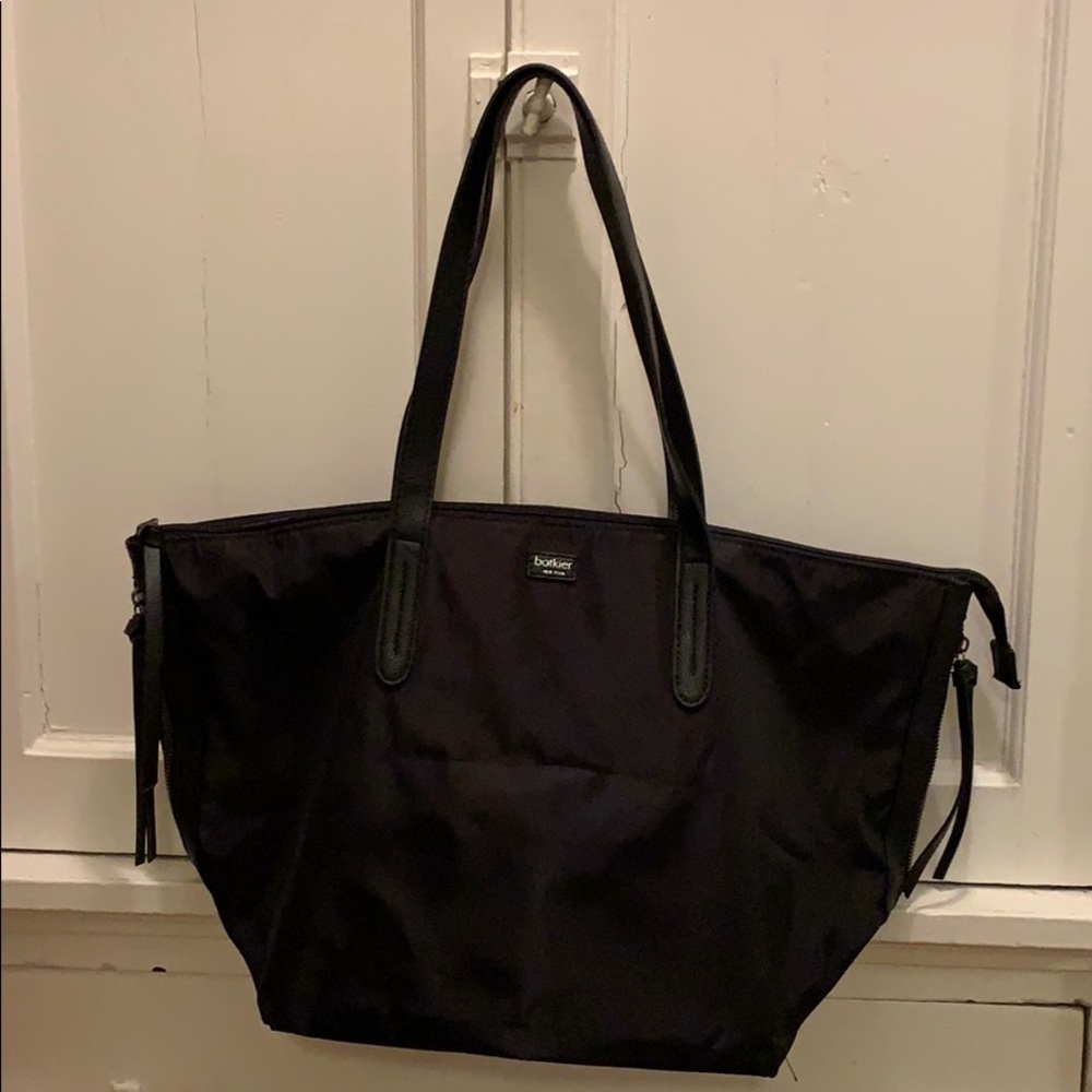 Black over the shoulder bag
